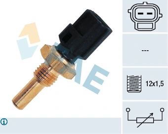 Sensor, oil temperature