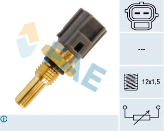 Sensor, coolant temperature