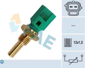 Sensor, oil temperature