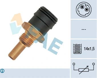 Sensor, coolant temperature