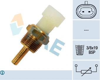 Sensor, coolant temperature