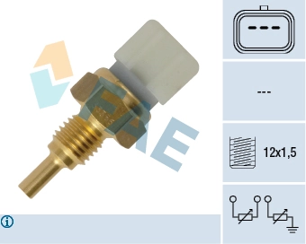 Sensor, coolant temperature