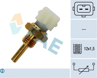 Sensor, coolant temperature