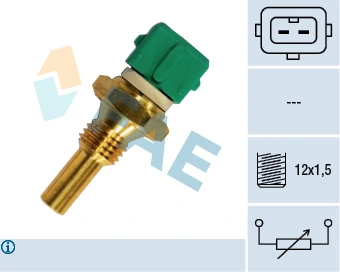 Sensor, coolant temperature