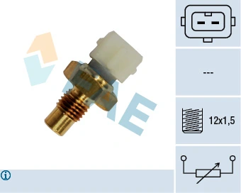 Sensor, coolant temperature