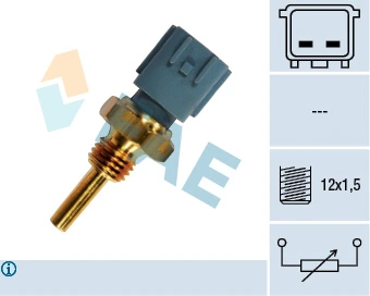 Sensor, coolant temperature