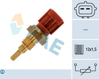 Sensor, coolant temperature