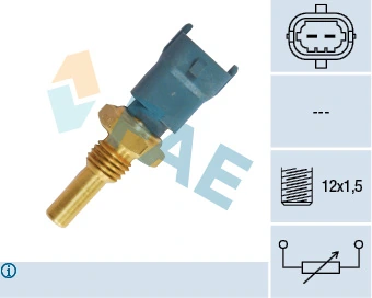 Sensor, oil temperature
