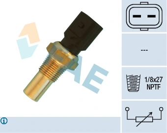 Sensor, coolant temperature