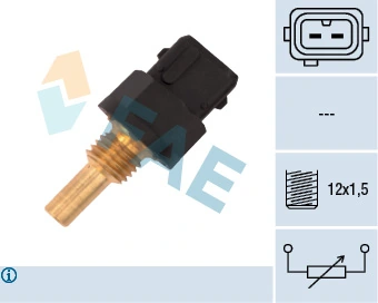 Sensor, coolant temperature