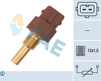 Sensor, oil temperature