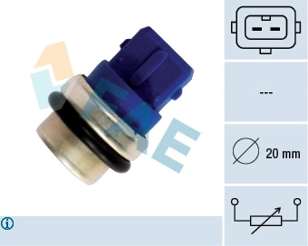 Sensor, coolant temperature