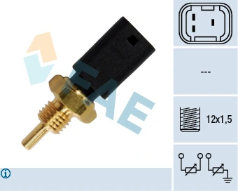 Sensor, coolant temperature