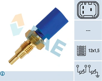 Sensor, coolant temperature
