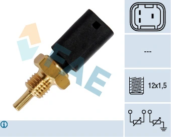 Sensor, coolant temperature