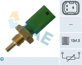 Sensor, coolant temperature