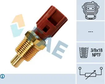 Sensor, coolant temperature