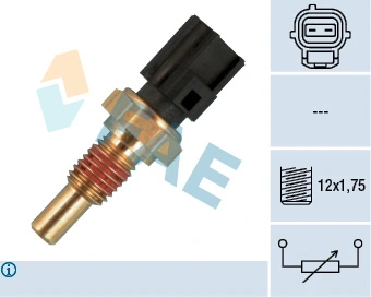 Sensor, cylinder head temperature