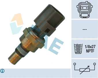 Sensor, cylinder head temperature