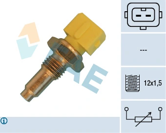 Sensor, coolant temperature