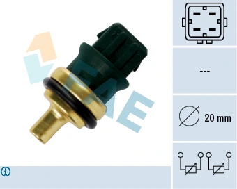 Sensor, coolant temperature