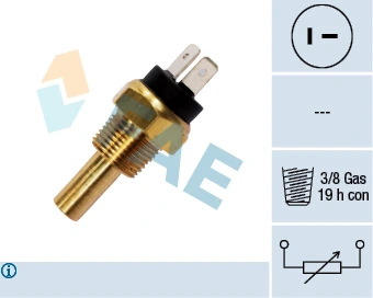 Sensor, coolant temperature