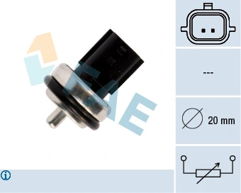 Sensor, coolant temperature