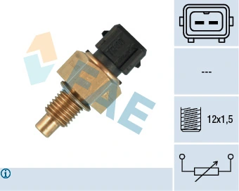 Sensor, coolant temperature
