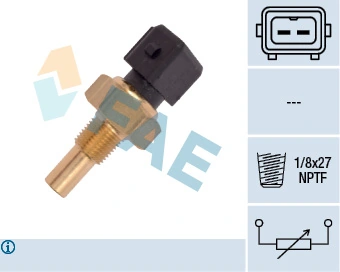 Sensor, coolant temperature