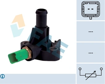 Sensor, coolant temperature