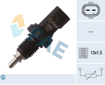 Sensor, coolant temperature