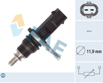 Sensor, coolant temperature