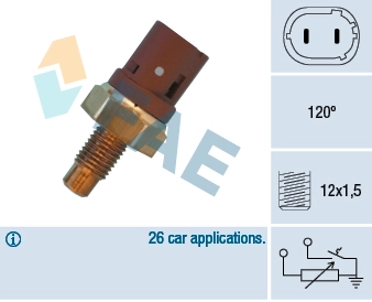 Sensor, coolant temperature