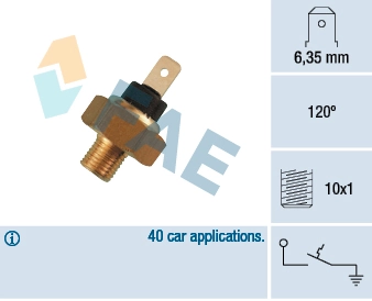 Temperature Switch, coolant warning lamp