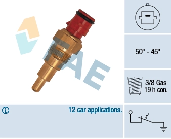 Temperature Switch, radiator fan