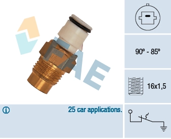 Temperature Switch, radiator fan
