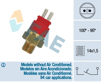 Temperature Switch, radiator fan