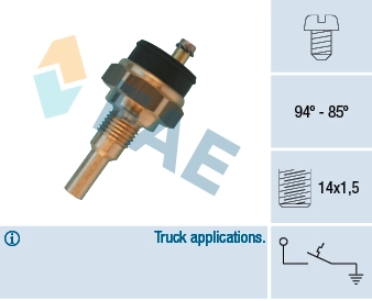 Temperature Switch, radiator fan