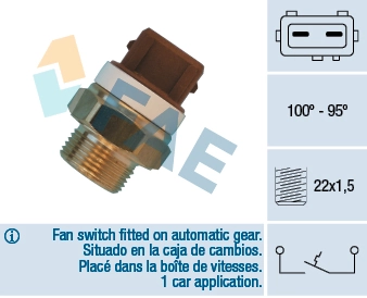 Temperature Switch, radiator fan