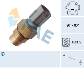 Temperature Switch, radiator fan