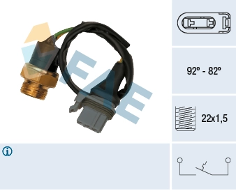 Temperature Switch, radiator fan