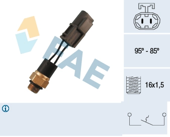 Temperature Switch, radiator fan