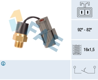 Temperature Switch, radiator fan