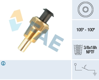 Temperature Switch, radiator fan