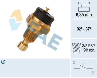 Temperature Switch, radiator fan
