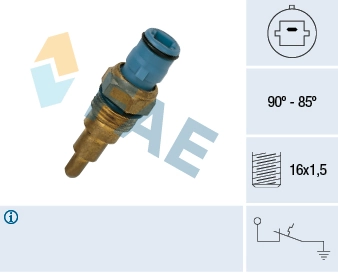 Temperature Switch, radiator fan