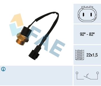 Temperature Switch, radiator fan