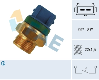 Temperature Switch, radiator fan