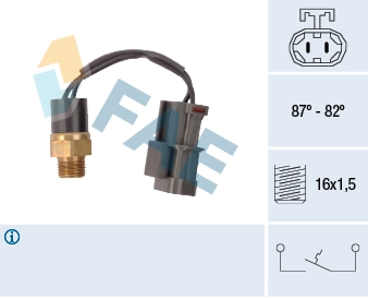 Temperature Switch, radiator fan