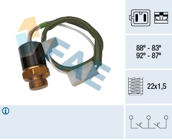 Temperature Switch, radiator fan